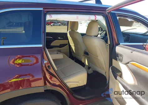 2019 Toyota Highlander Limited Platinum from USA, damaged, VIN 5TDYZRFH1KS345547